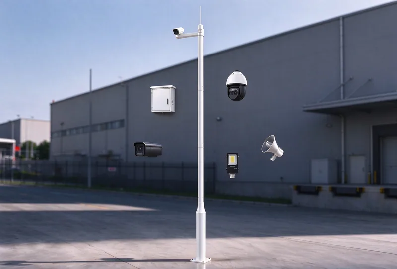 Solución de poste de vigilancia