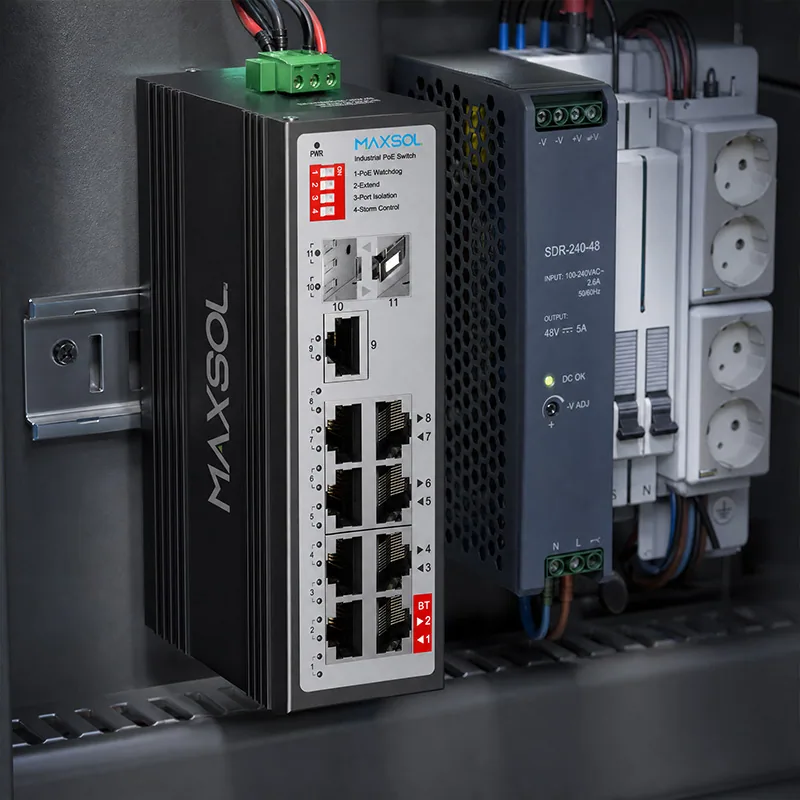 Switch PoE++ 802.3bt de 90 W: cómo elegirlo