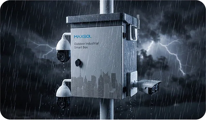 Protección IP65 frente a la intemperie