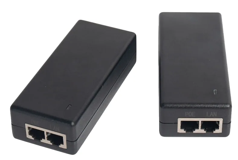 Inyector PoE Gigabit 2GE de 24W