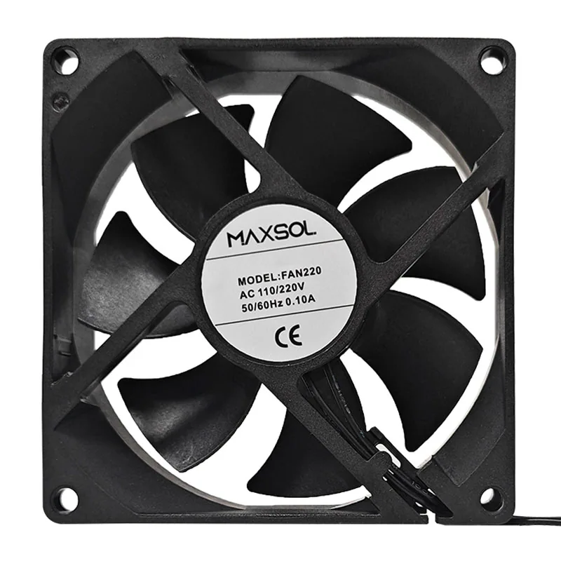 Ventilador de refrigeración de 92 mm y 220 V CA con control de temperatura