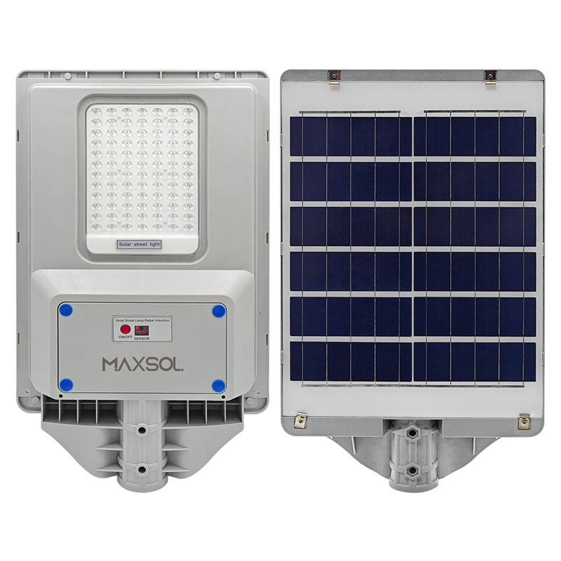 Luminaria solar LED integrada de 20W, IP65