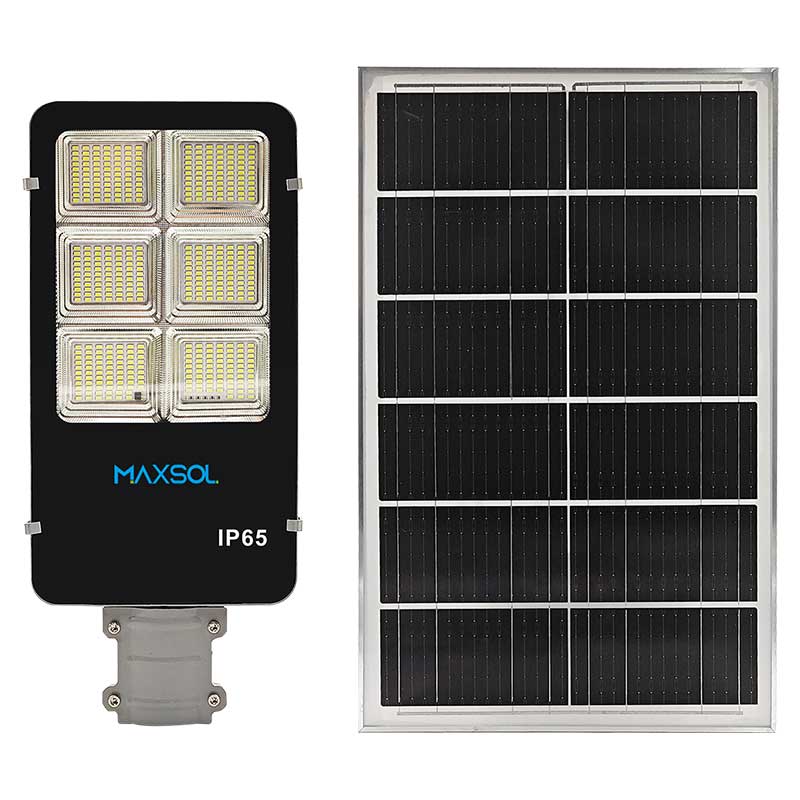 Luminaria solar industrial de 30W en kit completo